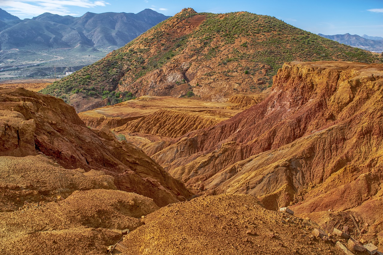 Kurdistan Region landscape - geological exploration area